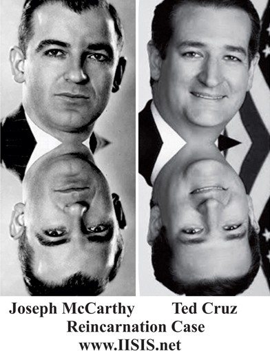 The Reincarnation Case of Joseph McCarthy | Ted Cruz & Past Lives of Barack Obama, Mitt Romney, John Kerry, John McCain, Paul Ryan, Ronald Reagan & Jon Stewart