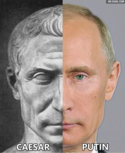 Реинкарнация и добрые отношения Владимира Путина и Дональда Трампа Ceasar-Putin-245x300
