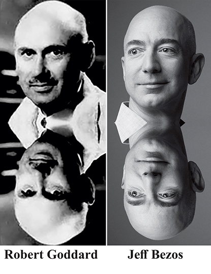 Reincarnation Case of Liquid Fuel Rocket Founder Robert Goddard | Amazon CEO and Space Entrepreneur Jeff Bezos; With a Past Life of Elon Musk