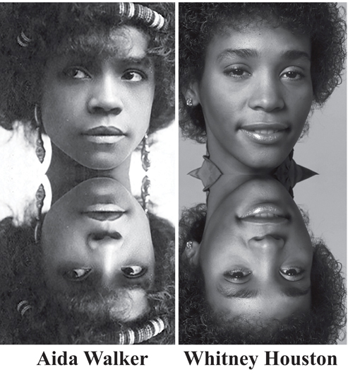Past Lives of Whitney Houston and Bobby Brown: Vaudeville Entertainers Aida Overton Walker and George Walker Reunited through Reincarnation